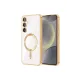 Samsung Galaxy S23 Kılıf Kross Magneticsafe Kapak - Gold