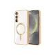Samsung Galaxy S23 Plus Kılıf Kross Magneticsafe Kapak - Gold