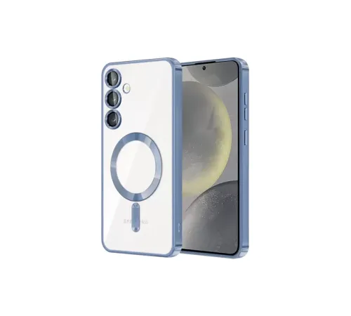 Samsung Galaxy S23 Plus Kılıf Kross Magneticsafe Kapak - Sierra Blue