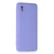 Samsung Galaxy A01 Core Kılıf First Silikon - Lila