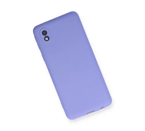 Samsung Galaxy A01 Core Kılıf First Silikon - Lila