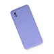 Samsung Galaxy A01 Core Kılıf First Silikon - Lila