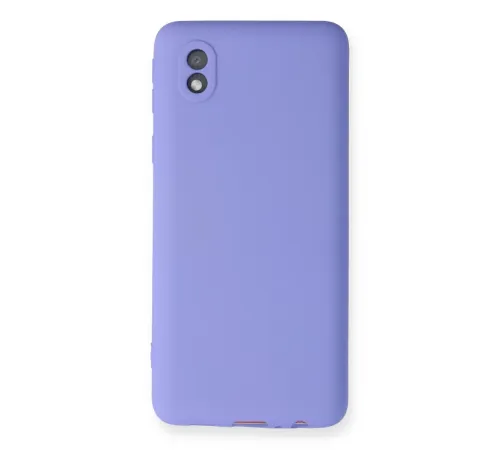 Samsung Galaxy A01 Core Kılıf First Silikon - Lila