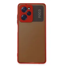 Xiaomi Poco X5 Pro 5G Kılıf Montreal Silikon Kapak - Kırmızı