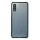 Samsung Galaxy A02 Kılıf Miami Şeffaf Silikon - Koyu Yeşil
