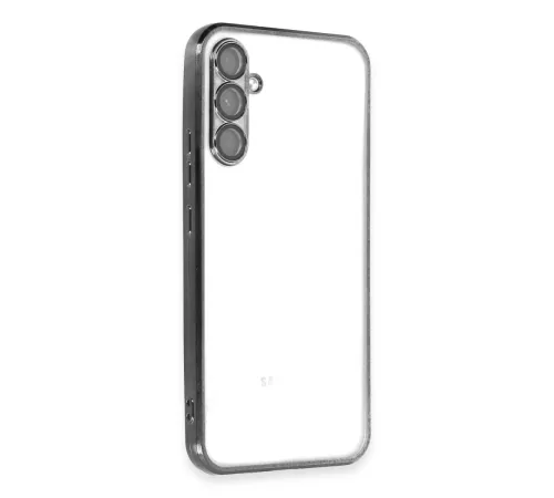 Samsung Galaxy A54 5G Kılıf Lensli Silikon - Siyah