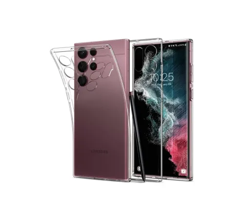Samsung Galaxy S22 Ultra Kılıf Lüx Şeffaf Silikon