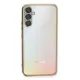 Samsung Galaxy A54 5G Kılıf Lensli Silikon - Gold