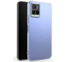 Vivo Y21S Kılıf Lüx Şeffaf Silikon