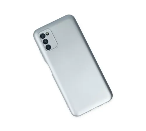Samsung Galaxy A03S Kılıf Nano içi Kadife Silikon - Sky Blue