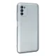 Samsung Galaxy A03S Kılıf Nano içi Kadife Silikon - Sky Blue