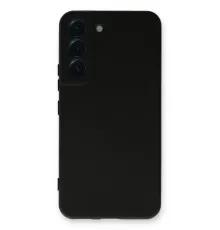 Samsung Galaxy S22 Plus Kılıf Nano içi Kadife Silikon - Siyah