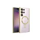Samsung Galaxy S23 Ultra Kılıf Kross Magneticsafe Kapak - Gold