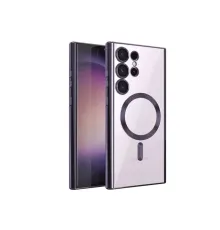 Samsung Galaxy S23 Ultra Kılıf Kross Magneticsafe Kapak - Mor