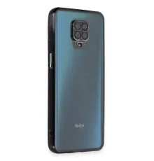 Xiaomi Redmi Note 9 Pro Kılıf Lensli Silikon - Siyah
