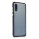 Samsung Galaxy A02 Kılıf Miami Şeffaf Silikon - Lacivert