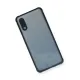 Samsung Galaxy A02 Kılıf Miami Şeffaf Silikon - Lacivert