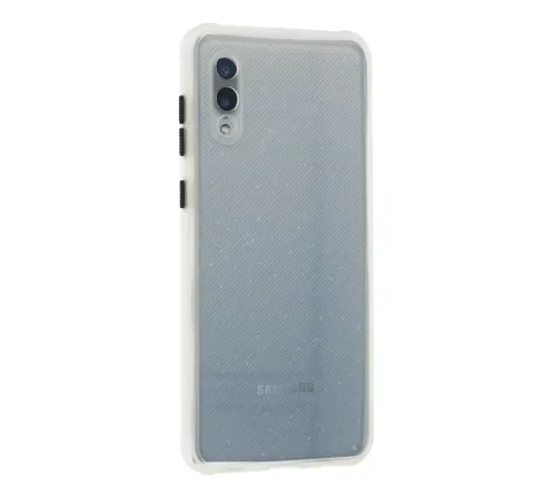 Samsung Galaxy A02 Kılıf Miami Şeffaf Silikon - Şeffaf