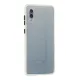 Samsung Galaxy A02 Kılıf Miami Şeffaf Silikon - Şeffaf