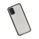 Samsung Galaxy A02S Kılıf Miami Şeffaf Silikon - Siyah
