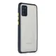 Samsung Galaxy A02S Kılıf Miami Şeffaf Silikon - Lacivert