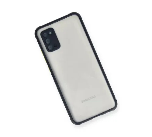 Samsung Galaxy A02S Kılıf Miami Şeffaf Silikon - Lacivert