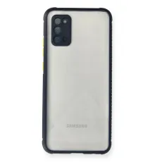 Samsung Galaxy A02S Kılıf Miami Şeffaf Silikon - Lacivert