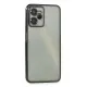 Realme C35 Kılıf Lensli Silikon - Siyah