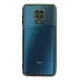 Xiaomi Redmi Note 9 Pro Kılıf Lensli Silikon - Yeşil