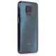 Xiaomi Redmi Note 9 Pro Kılıf Lensli Silikon - Mor