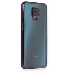 Xiaomi Redmi Note 9 Pro Kılıf Lensli Silikon - Mor