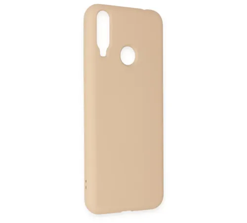 General Mobile GM 10 Kılıf Nano içi Kadife Silikon - Pudra
