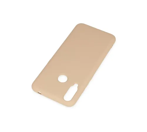 General Mobile GM 10 Kılıf Nano içi Kadife Silikon - Pudra
