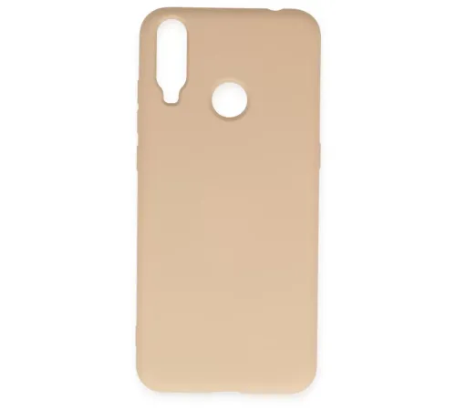 General Mobile GM 10 Kılıf Nano içi Kadife Silikon - Pudra