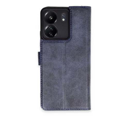 Xiaomi Redmi 13C Kılıf Trend S Plus Kapaklı Kılıf - Lacivert