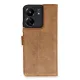 Xiaomi Redmi 13C Kılıf Trend S Plus Kapaklı Kılıf - Taba