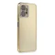 Xiaomi Redmi Note 12 4G Kılıf Lensli Silikon - Gold