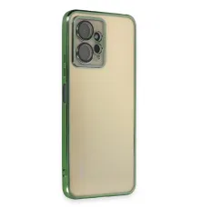 Xiaomi Redmi Note 12 4G Kılıf Lensli Silikon - Yeşil