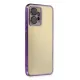 Xiaomi Redmi Note 12 4G Kılıf Lensli Silikon - Mor