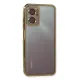 Xiaomi Redmi 10 5G Kılıf Lensli Silikon - Gold
