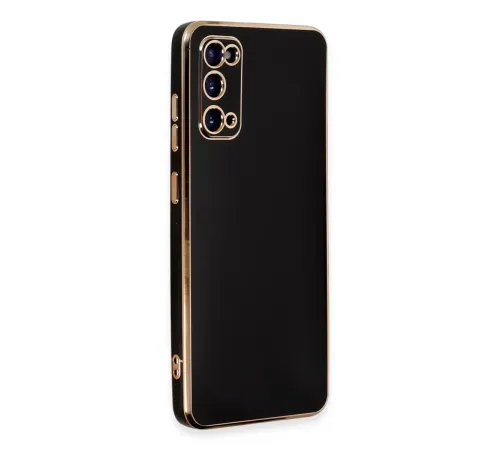 Samsung Galaxy S20 Kılıf Volet Silikon - Siyah