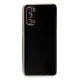 Samsung Galaxy S20 Kılıf Volet Silikon - Siyah