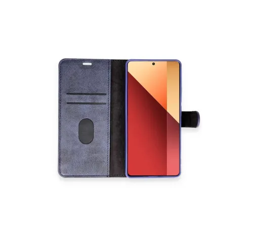 Xiaomi Redmi Note 13 Pro 4G Kılıf Trend S Plus Kapaklı Kılıf - Kırmızı