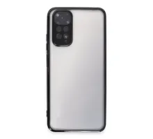 Redmi Note 11 Kılıf Lensli Silikon - Siyah