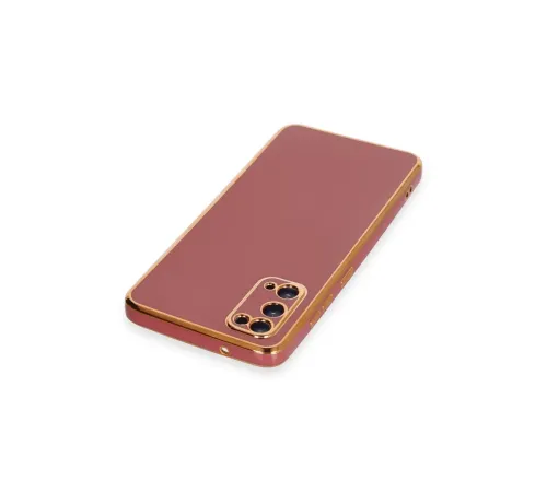 Samsung Galaxy S20 Kılıf Volet Silikon - Kırmızı