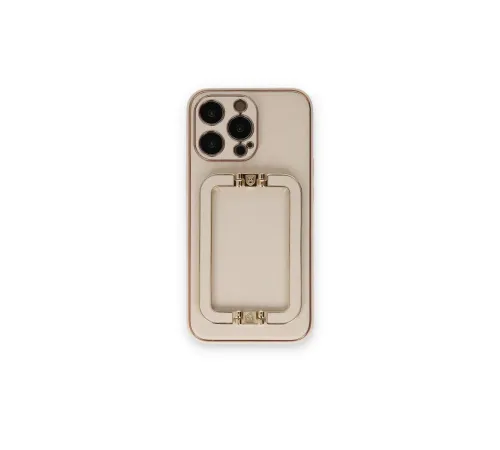 Apple iPhone 14 Pro Kılıf Coco Elit Kapak - Gold
