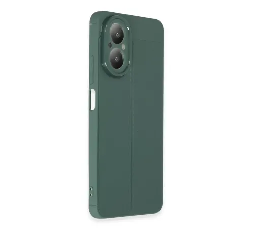 Realme 12 Lite Kılıf Auto Focus Kapak - Koyu Yeşil