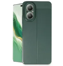 Realme 12 Lite Kılıf Auto Focus Kapak - Koyu Yeşil