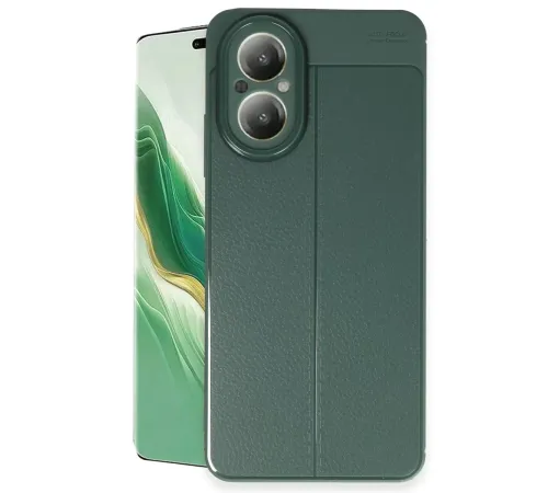 Realme 12 Lite Kılıf Auto Focus Kapak - Koyu Yeşil