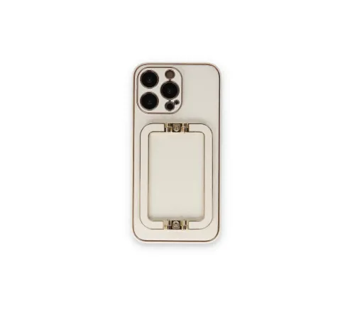 Apple iPhone 14 Pro Max Kılıf Coco Elit Kapak - Beyaz
